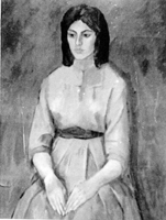Sânziana Batiște portret de Aurelia Stoie Mărginean